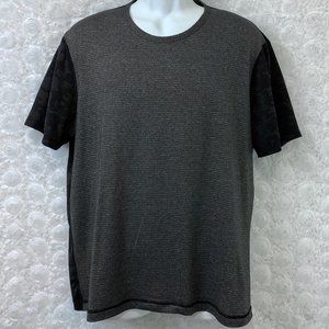 Lululemon Warrior Short Sleeve T-Shirt in Heathered Black Sz L